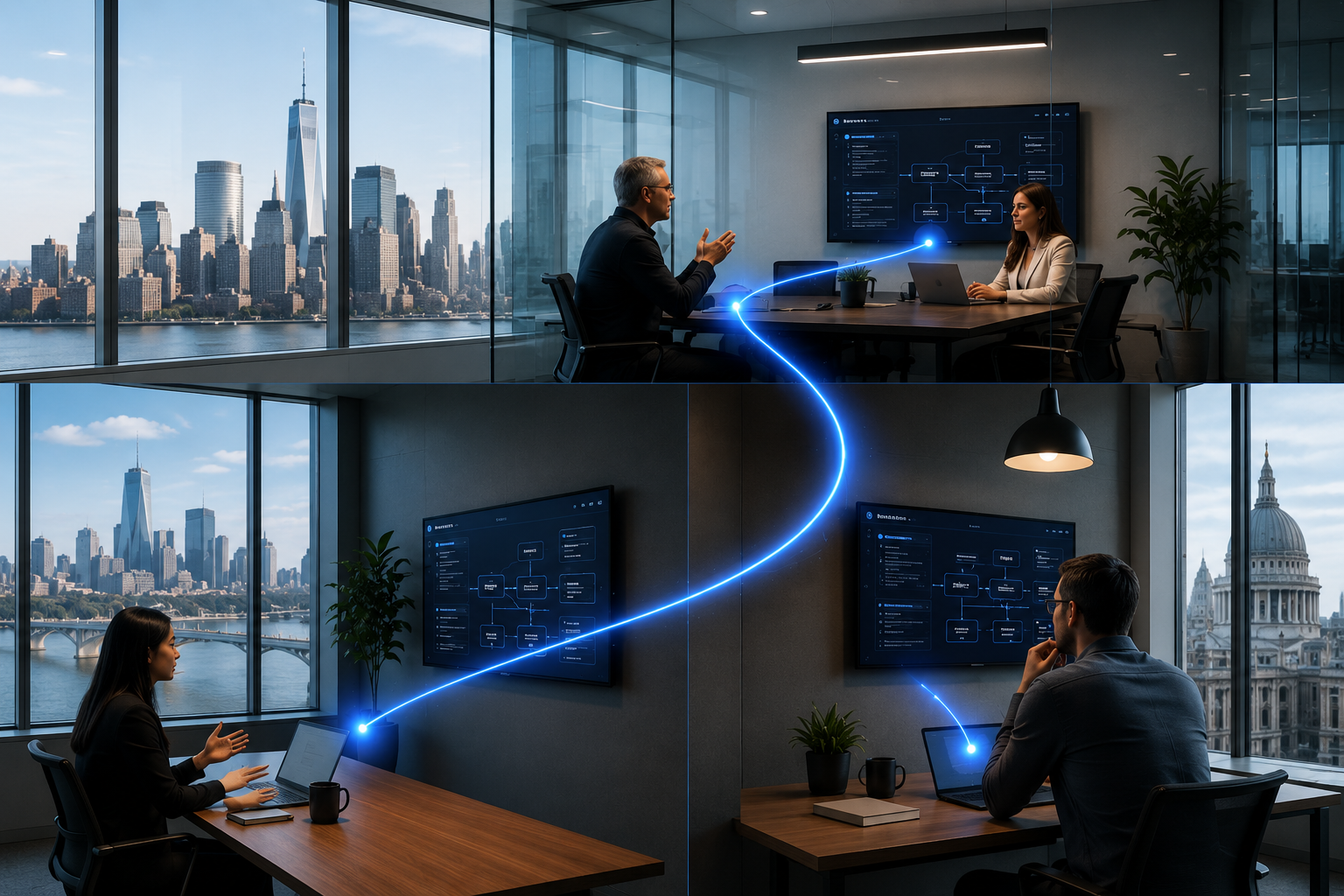 Connected MMI offices: New York, Austin, London